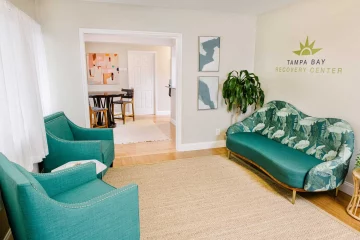 Client lounge at Tampa Bay Recovery Center, addiction treatment in Tampa