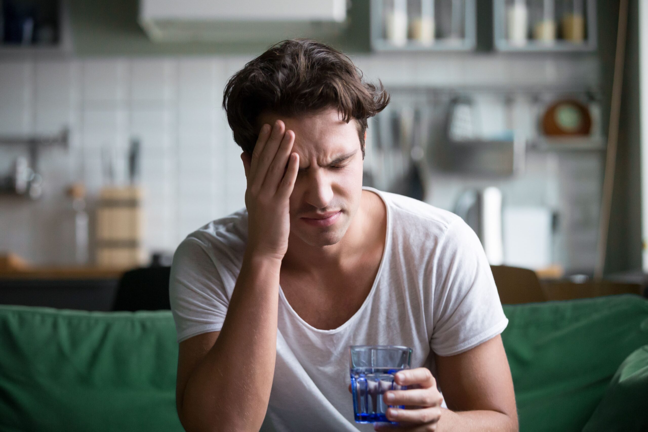 A man wondering: How long does alcohol withdrawal last?