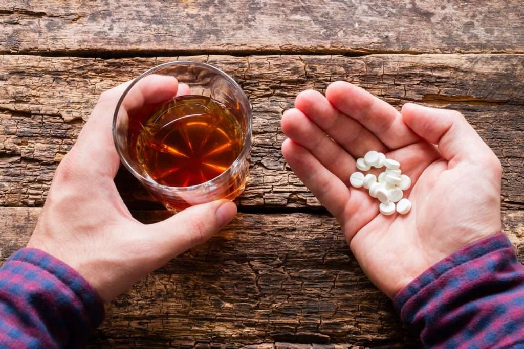 person mixes Adderall and alcohol which could lead to dangerous side effects